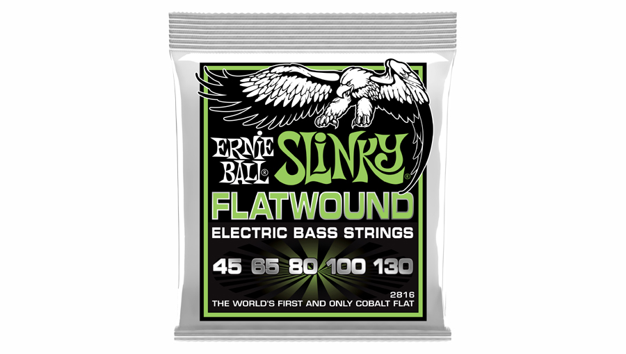 Ernie Ball P02816 5-string Regular Slinky 5-string Flatwound Electric Bass 45-130 - Electric bass strings - Variation 1