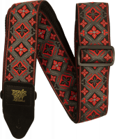 Jacquard 2-inches Guitar Strap - Red King