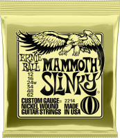 Electric (6) 2214 Mammoth Slinky 12-62 - set of strings