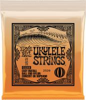 P02329 Ukulele 4-String Set Ball End Nylon Clear Concert / Soprano 28-28 - set of 4 strings