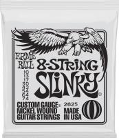 P02625 Electric Guitar 8-String Set Slinky Nickel Wound 10-74 - 8-string set