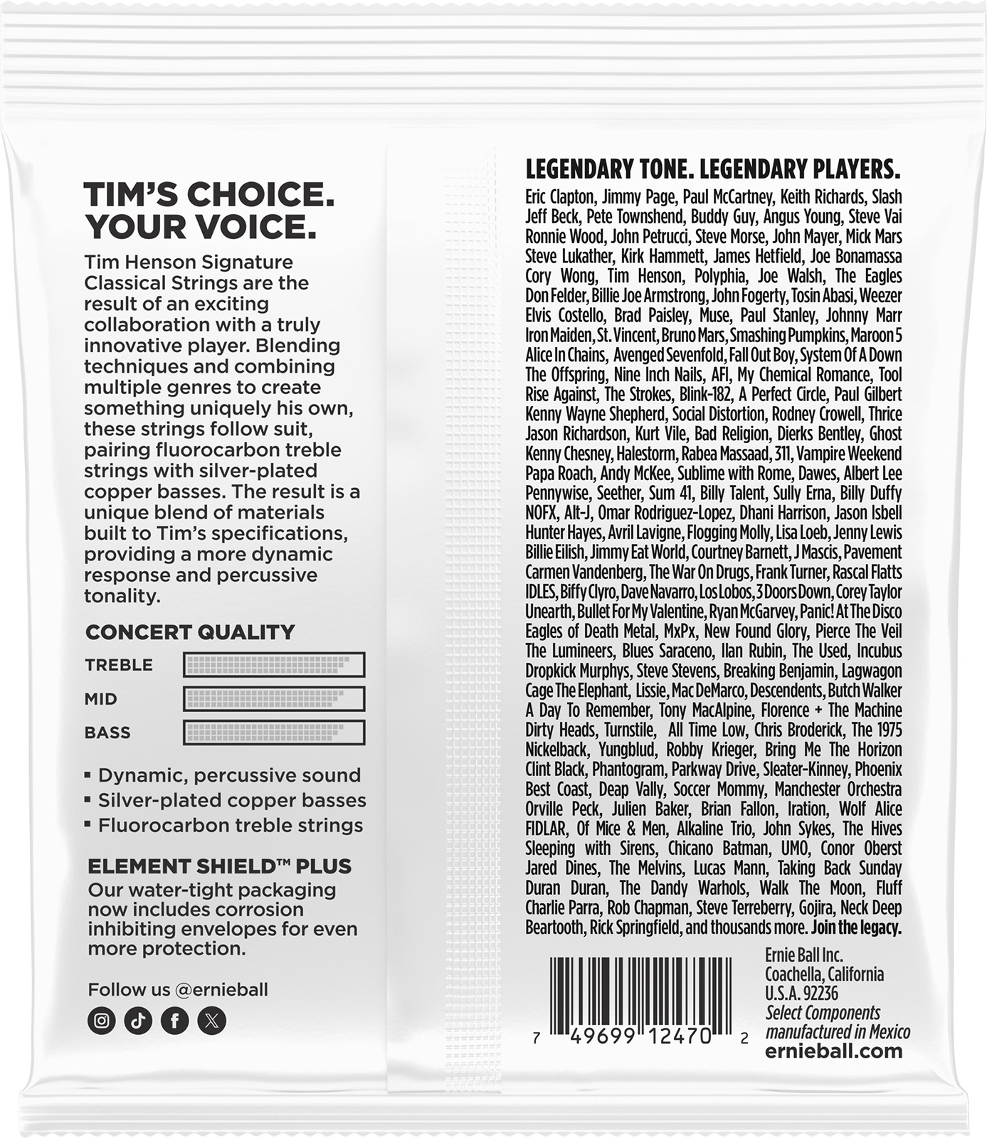 Ernie Ball Pack Cordes Et Accessoires Signature Tim Henson - Guitar tool kit - Variation 7
