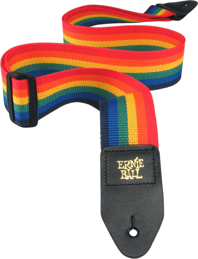 Ernie Ball Polypro 2.inc Guitar Strap Rainbow - Guitar strap - Variation 1