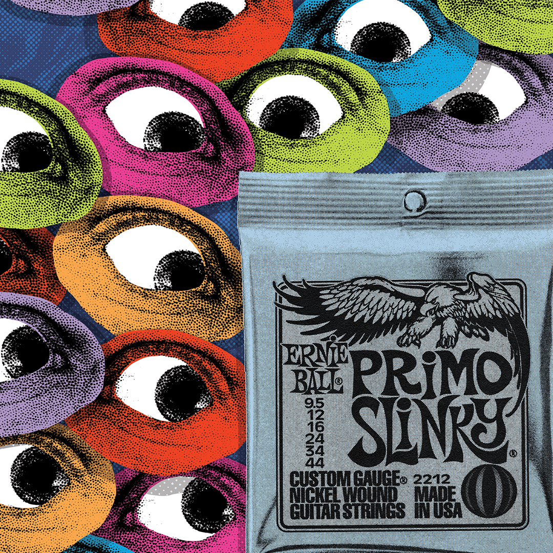 Ernie Ball Electric (6) 2212 Primo Slinky 9,5-44 - Electric guitar strings - Variation 2