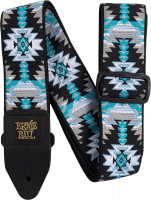 Jacquard 2-inches Guitar Strap - Albuquerque Blue