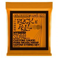Electric (6) 2252 Classic Rock N Roll Hybrid Slinky 9-46 - set of strings