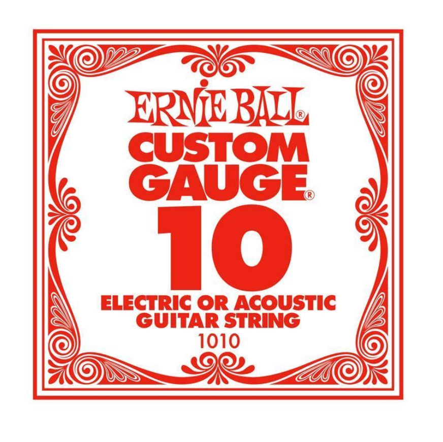 Ernie Ball Corde Au DÉtail Electric / Acoustic (1) 1010 Slinky Nickel Wound 10 - Electric guitar strings - Variation 1