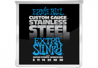 Electric (6) 2249 Stainless Steel Extra Slinky 8-38 - set of strings