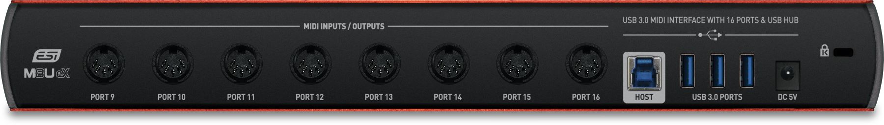 Esi Audio M8u Ex - MIDI interface - Variation 2