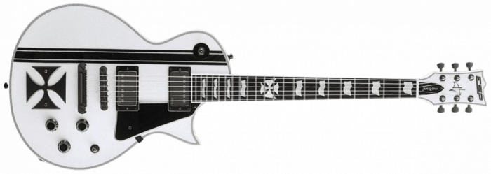 Esp Custom Shop James Hetfield Iron Cross (Japan) - Snow white