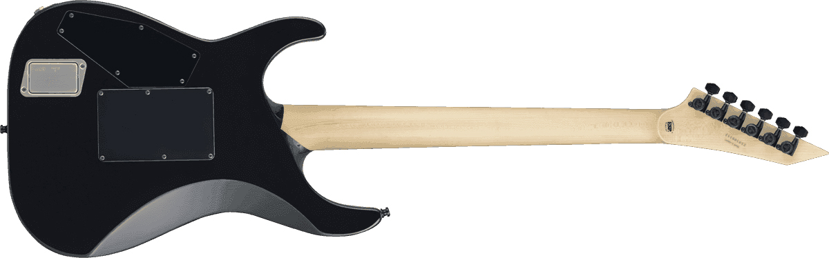 Esp E-II M-II Neck Thru - black Str shape electric guitar
