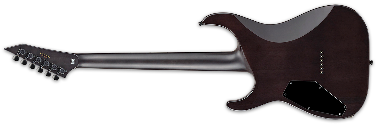 Esp E-ii M-ii Nt Jap 2h Bare Knuckle Ht Eb - Black Natural Fade - Str shape electric guitar - Variation 2