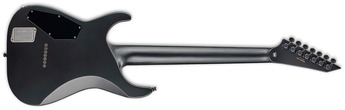 Esp Eii Horizon Nt7b Hipshot Jap 7c Baryton 2h Emg Eb - Black Satin - Baritone guitar - Variation 2
