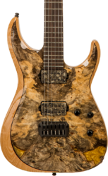 Str shape electric guitar Esp Custom Shop Experimental M-II NT Buckeye Burl #E7841212 - Natural