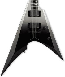 Metal electric guitar Esp E-II Arrow NT (Japan) - Black silver fade