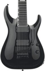 7 string electric guitar Esp E-II HORIZON FR-7 - Black