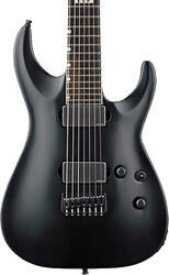 Baritone guitar Esp E-II Horizon NT-7B Hipshot (7-String, Baritone) - Black satin