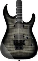 Metal electric guitar Esp USA M-II NTB FR - See thru black sunburst