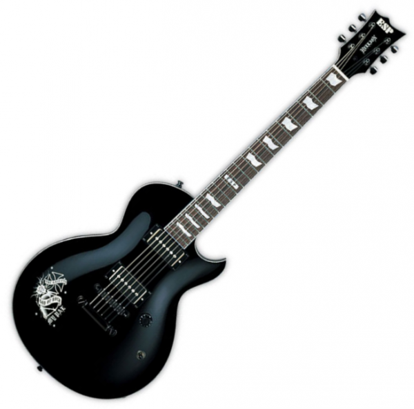 Esp The Gazette U01 Hellion Black (Stock 2) black Solid body
