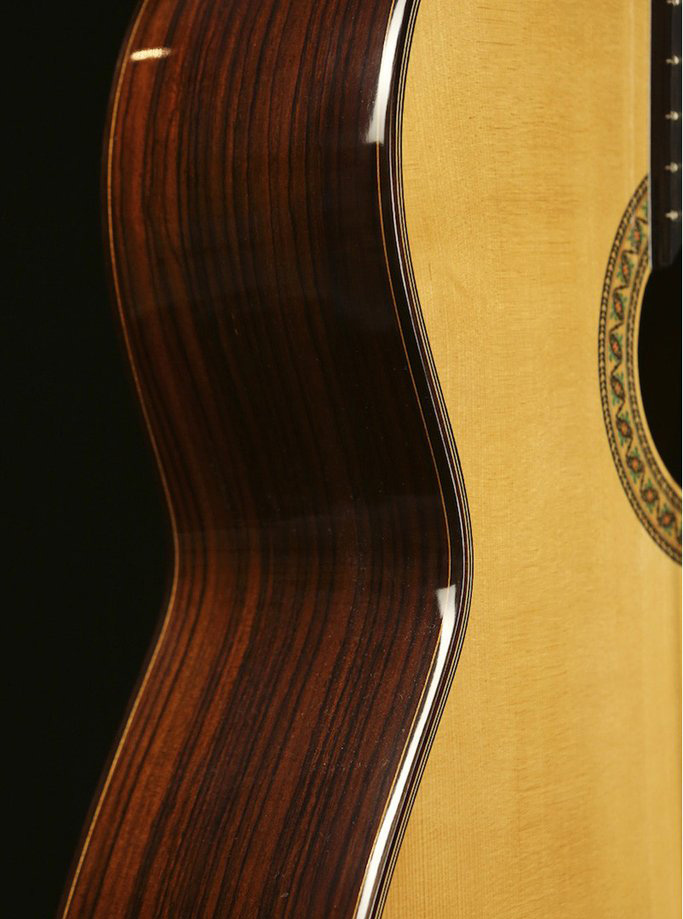 Esteve 7sr 4/4 Epicea Palissandre Eb - Natural - Classical guitar 4/4 size - Variation 3