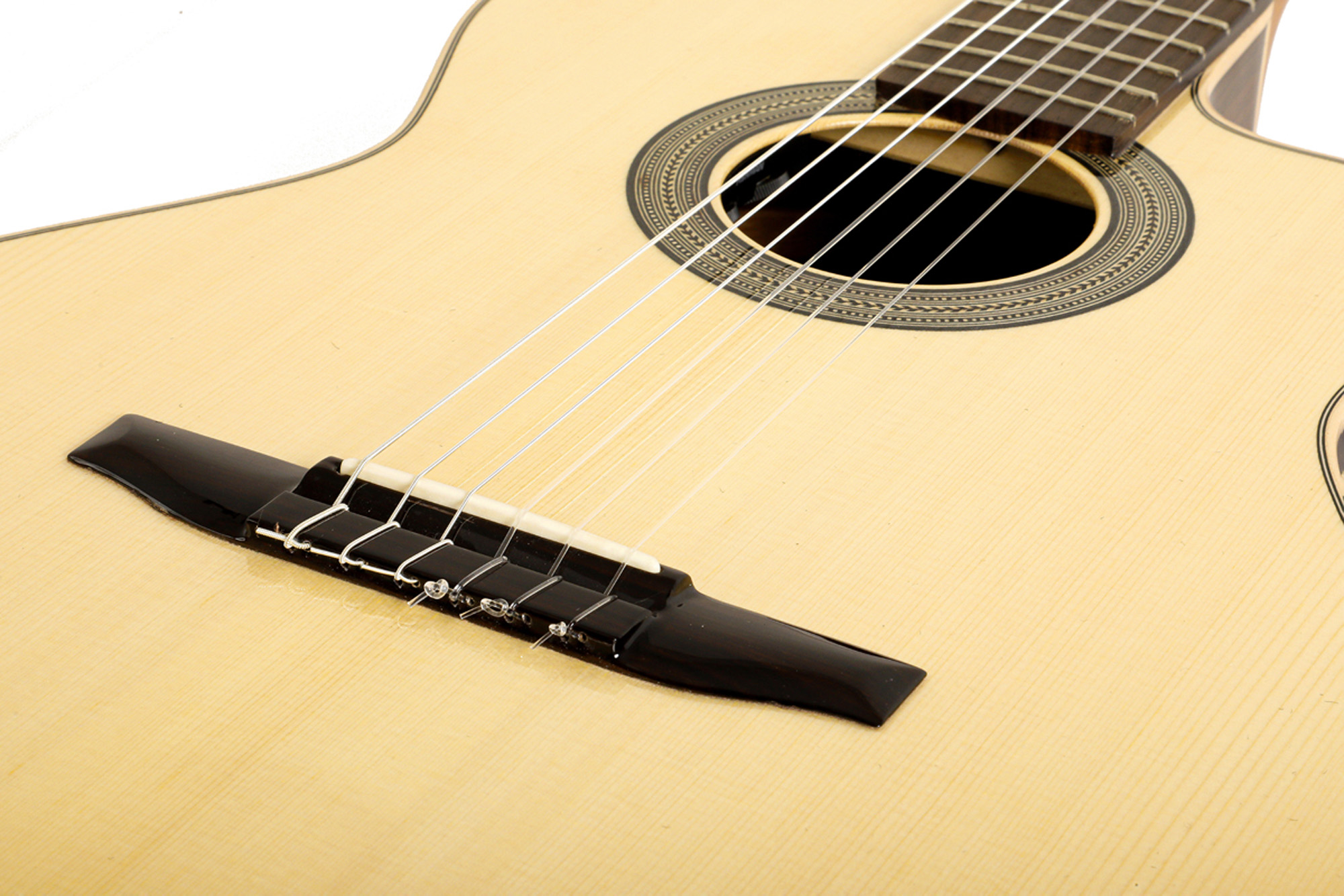 Esteve Crossover Electro Epicea Palissandre Rw - Natural - Classical guitar 4/4 size - Variation 1