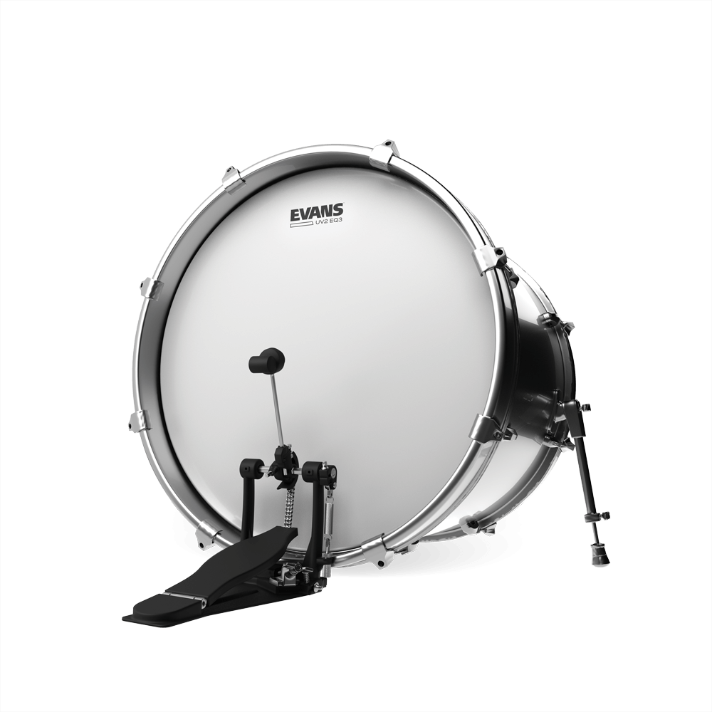 Evans Bd22gb3uv2 Eq3 Bass Drumhead - 22 Pouces - Tom drumhead - Variation 2
