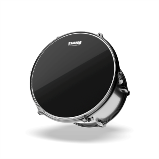 Evans Black Chrome Tom Batter - 13 Pouces - Tom drumhead - Variation 2