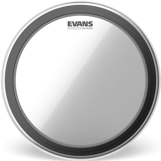 Evans Emad 2 Bass Drumhead Bd18emad2 - 18 Pouces - Bass drum drumhead - Main picture