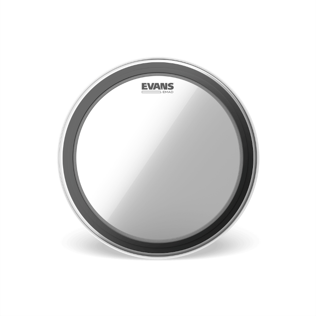 Evans Frappe 16'' Emad Transparente - 16 Pouces - Bass drum drumhead - Main picture