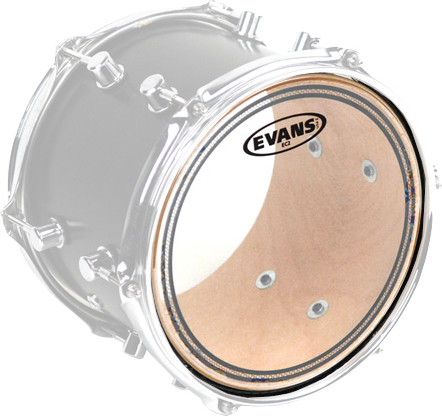 Evans Tt12ec2s   Ec2s  Frappe Transparente 12 - 12 Pouces - Tom drumhead - Main picture