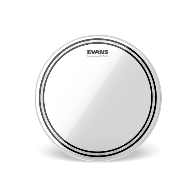 Evans Tt14ec2s Ec2s Transparente 14 - 14 Pouces - Tom drumhead - Main picture