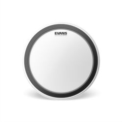 Bass drum drumhead Evans Peau de Frappe EMAD sablée 22