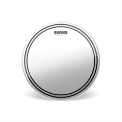 Tom drumhead Evans EC2S Frosted Tom Batter - 13 inches