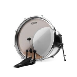 Bass drum drumhead Evans EQ4 Clear Bass Drumhead Bass Hoop BD16GB4 - 16 inches