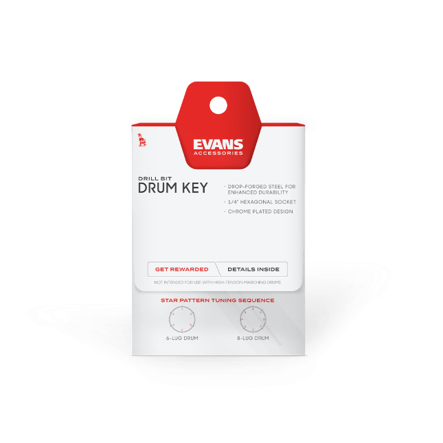 Evans Embout Pour ClÉ - Drum Screw - Variation 1