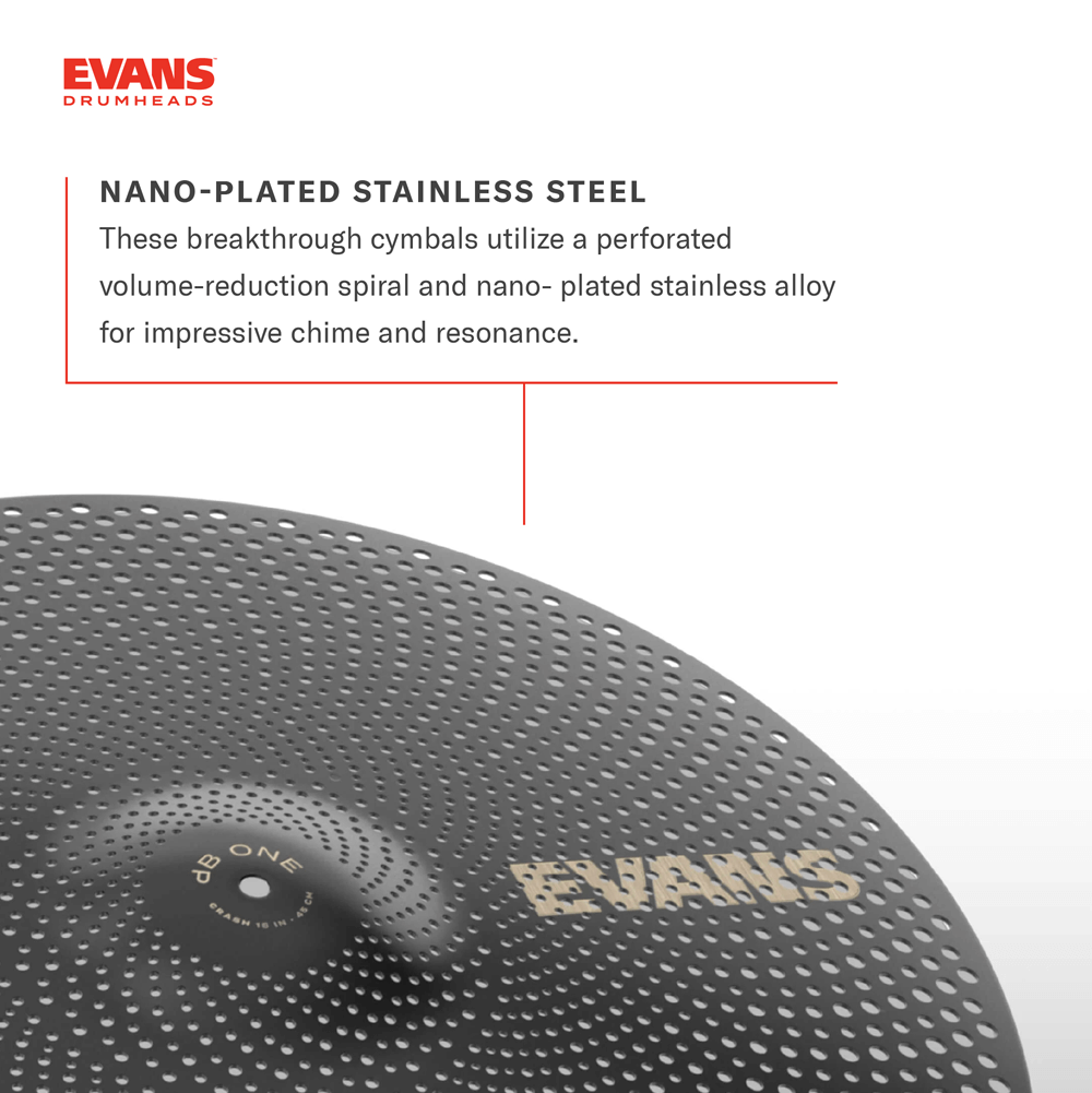 Evans Ecym16cdb1 Db One Drum Cymbals - Pack Cymbales - HiHat cymbal - Variation 1