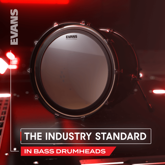Evans Frappe 16'' Emad Transparente - 16 Pouces - Bass drum drumhead - Variation 1