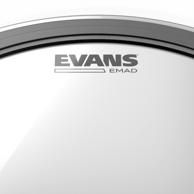 Evans Frappe 16'' Emad Transparente - 16 Pouces - Bass drum drumhead - Variation 4
