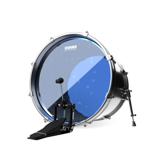 Evans Hydraulic Blue Bass Batter - 20 Pouces - Bass drum drumhead - Variation 2