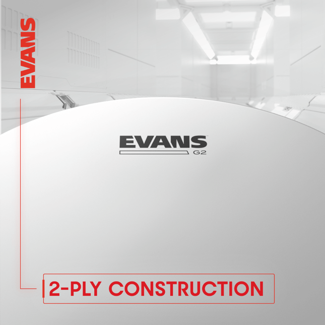 Evans Pack De Peaux Evans G2 SablÉes Pour Toms - Pack Peaux - Drumhead set - Variation 3
