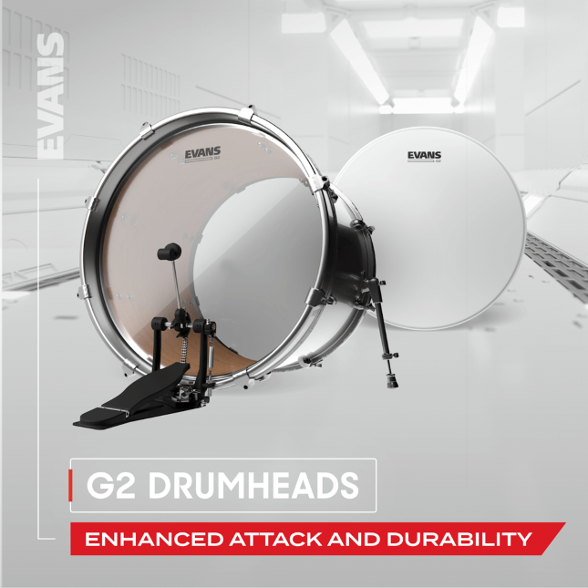 Evans Pack De Peaux Evans G2 SablÉes Pour Toms - Pack Peaux - Drumhead set - Variation 4