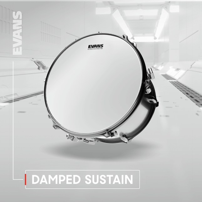 Evans Pack De Peaux Evans G2 Transparentes Pour Toms - Pack Peaux - Drumhead set - Variation 2