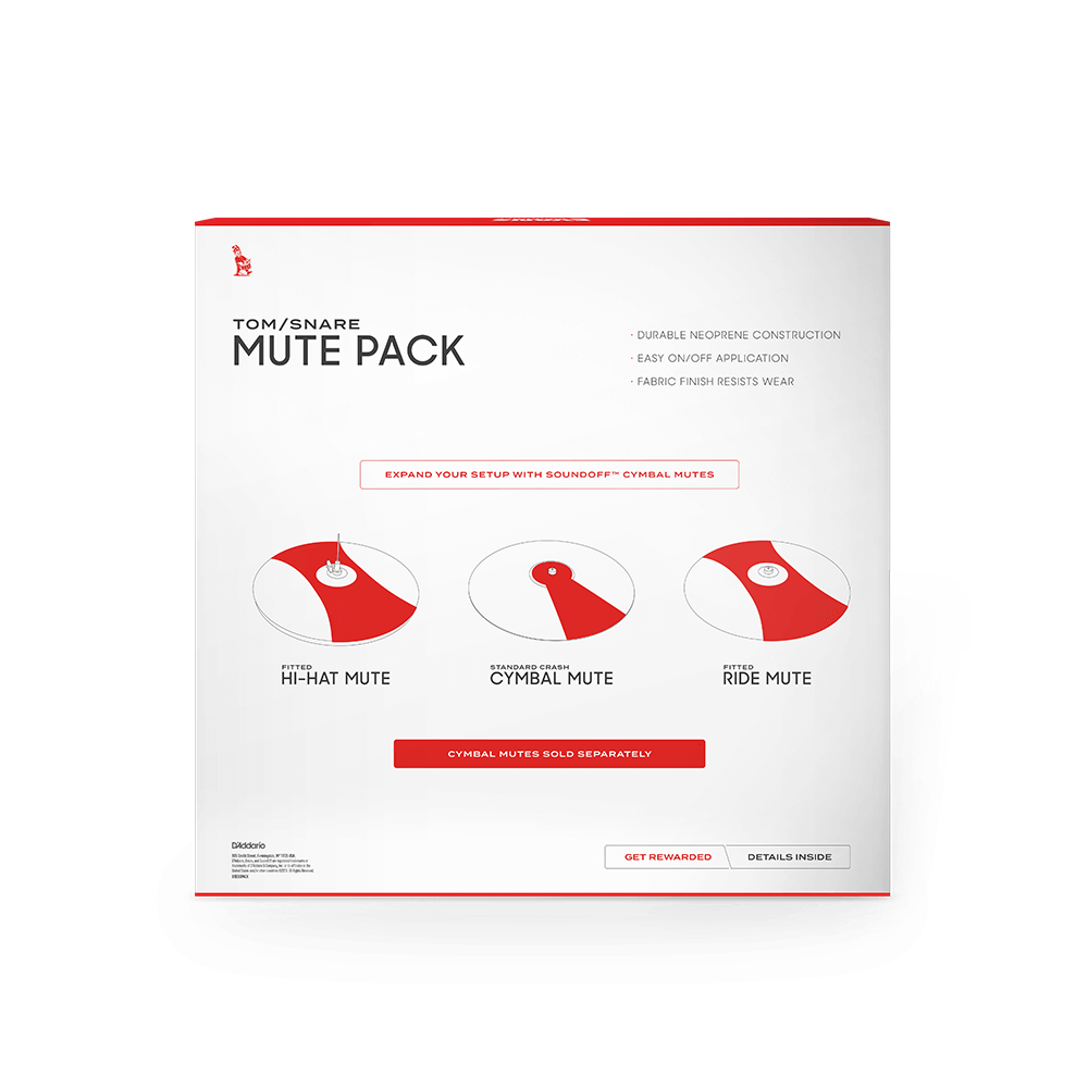 Evans Soundoff Mute Packs - Pack Peaux - Drumhead set - Variation 2