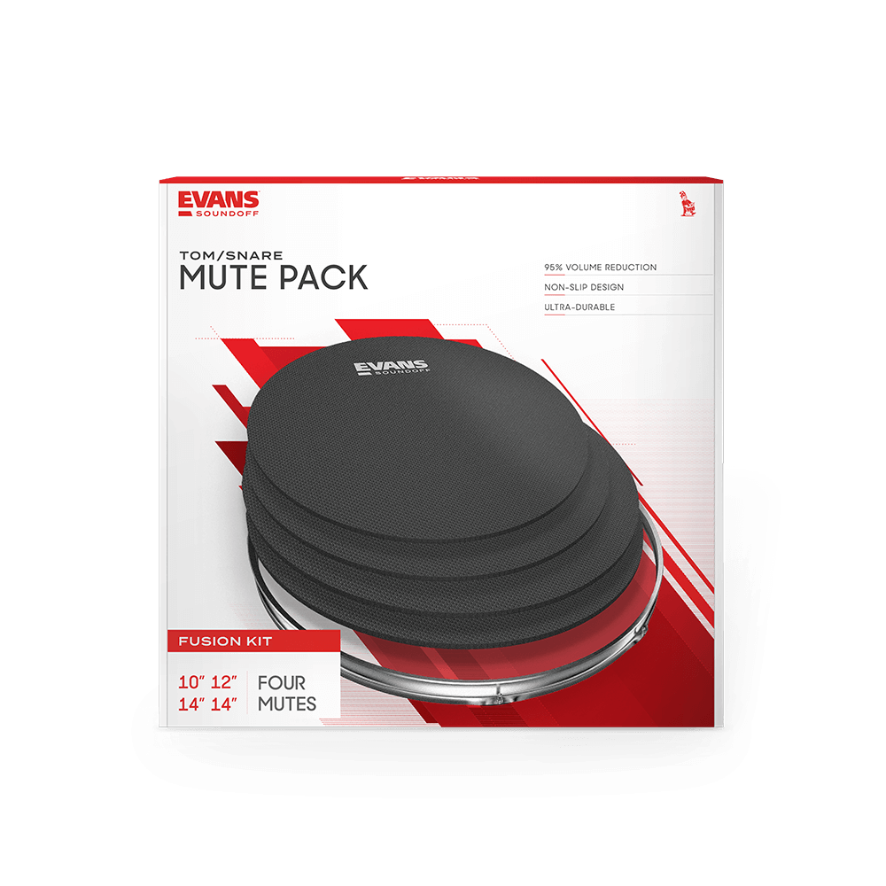 Evans Soundoff Mute Packs - Pack Peaux - Drumhead set - Variation 1
