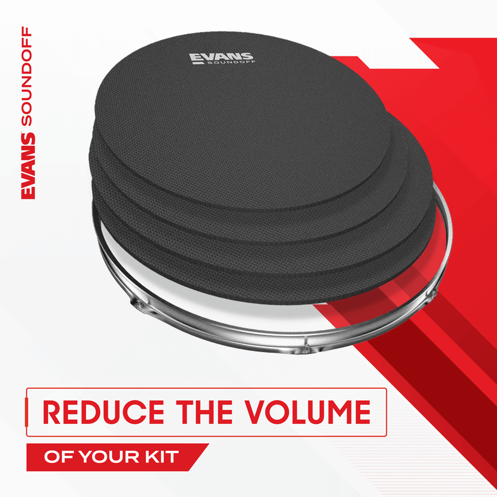 Evans Soundoff Mute Packs - Pack Peaux - Drumhead set - Variation 3