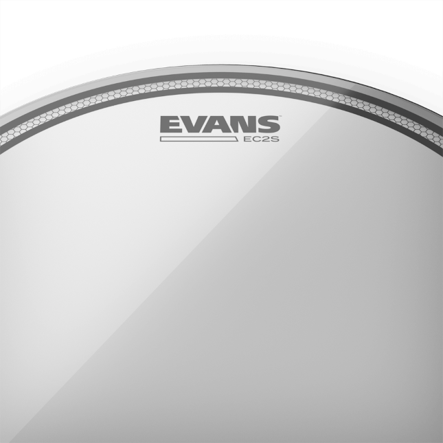 Evans Tt14ec2s Ec2s Transparente 14 - 14 Pouces - Tom drumhead - Variation 4