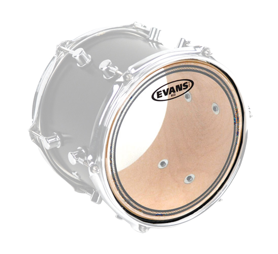 Evans Tt16ec2s  Ec2s Transparente 16 - 16 Pouces - Tom drumhead - Variation 1