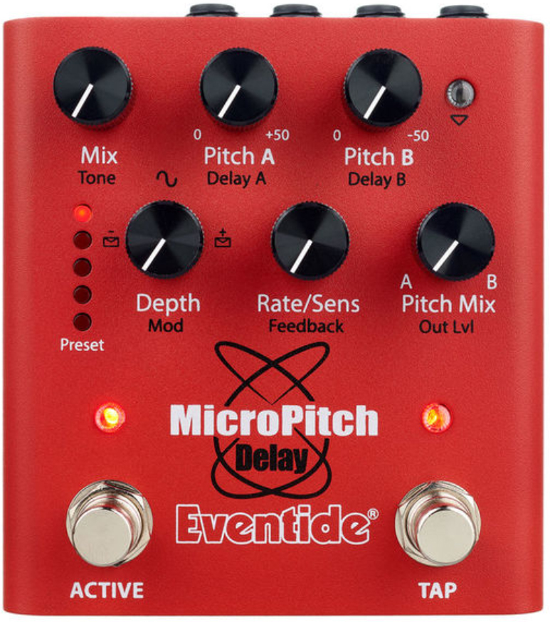 Eventide Micropitch Delay - Reverb, delay & echo effect pedal - Main picture