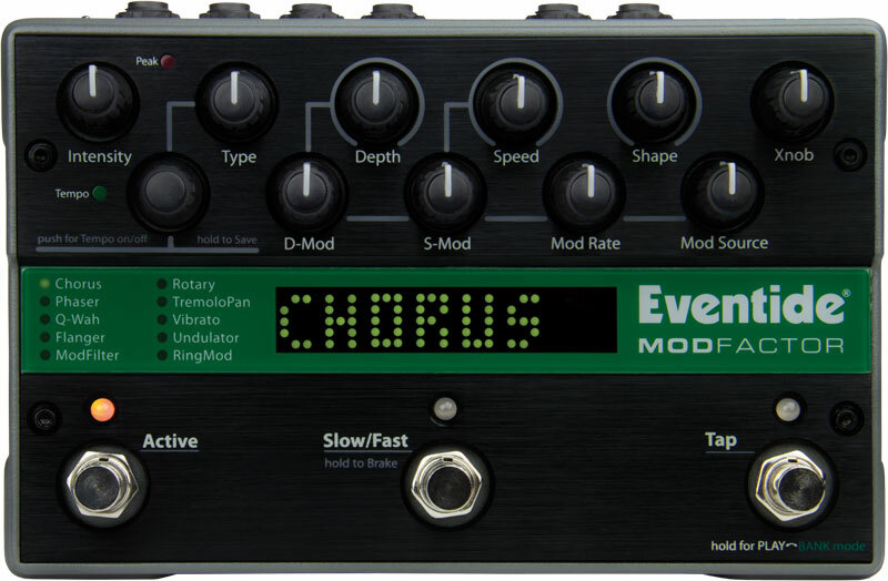 Eventide Modfactor Modulateur - Modulation, chorus, flanger, phaser & tremolo effect pedal - Main picture