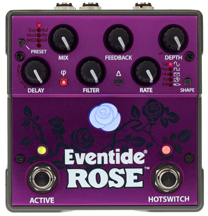 Eventide Rose Modulated Delay - Reverb, delay & echo effect pedal - Main picture